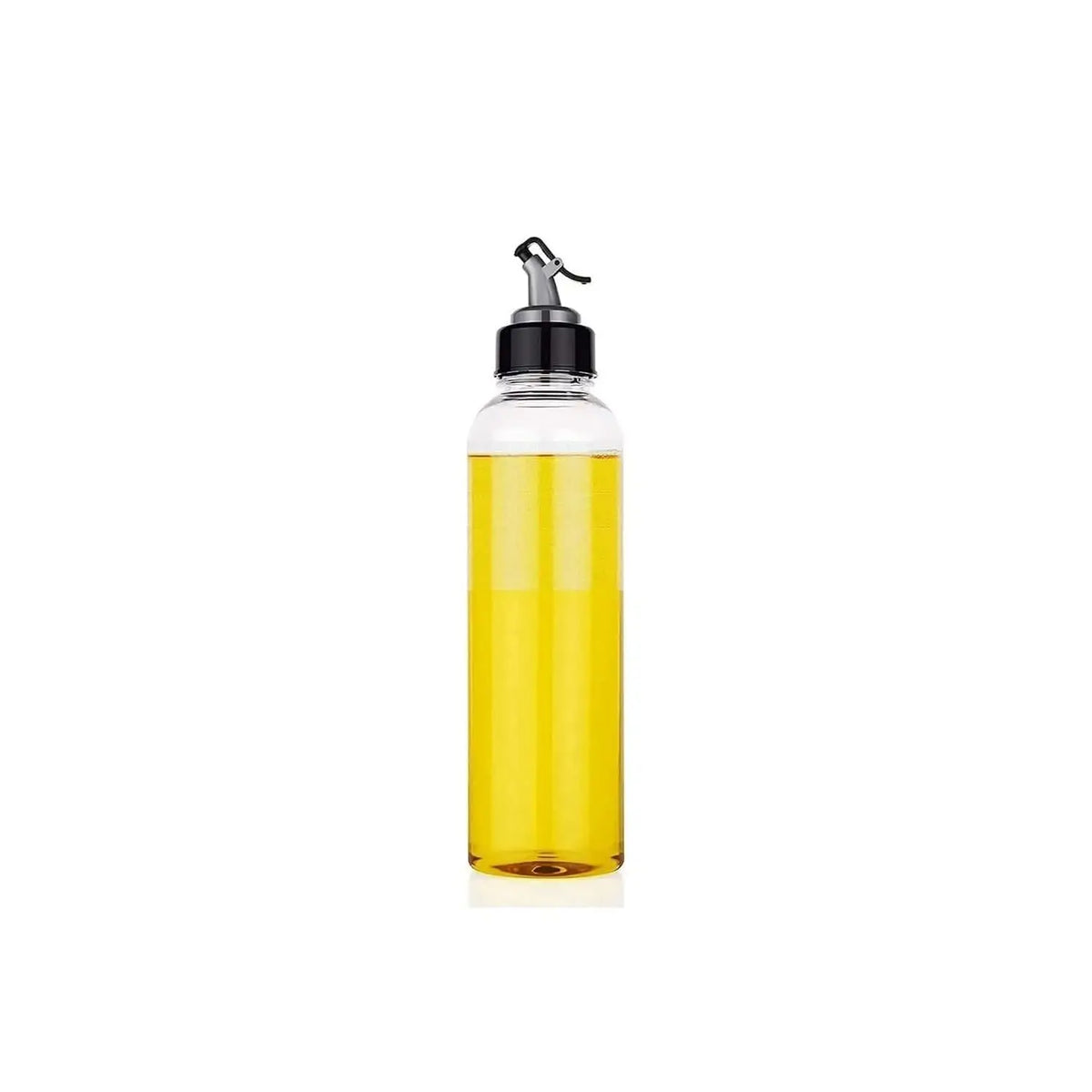 1ltr Oil Dispenserwith Lid - Clear Drip Free Spout Controlled Use HP DD