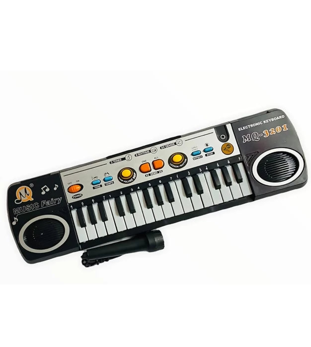 Piano Keyboard Toy: Battery Operated with 3 Tones and 8 Rhythms for Kids