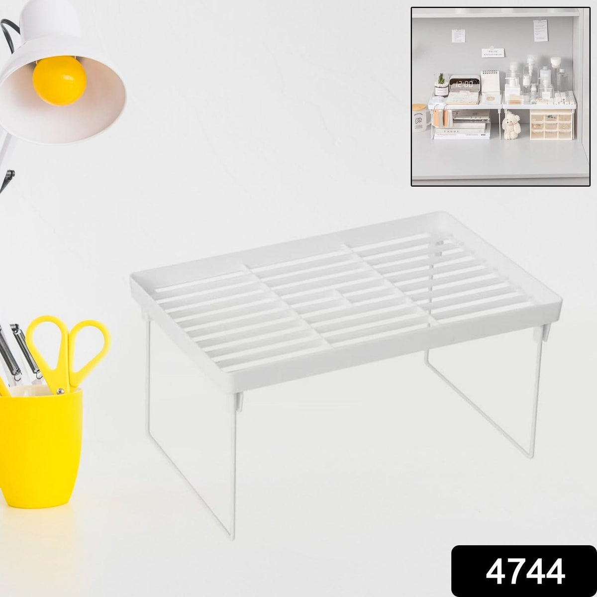 Plastic Bathroom Organizer Kitchen Utility Storage Rack (1 Pc) HP DD