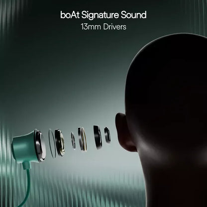 boAt Rockerz 210 ANC Bluetooth in Ear Neckband w/Spatial Audio, 30dB ANC, AI-ENx Technology, 40hrs Playback, EQ Modes, 13 mm Drivers, Dual Pairing & Fast Pair(