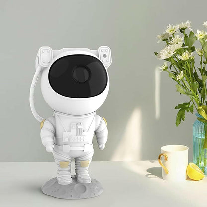 Astronaut Projector Lamp Galaxy Projection LED Night Light Cartoon Spaceman Table Lamp - HalfPe