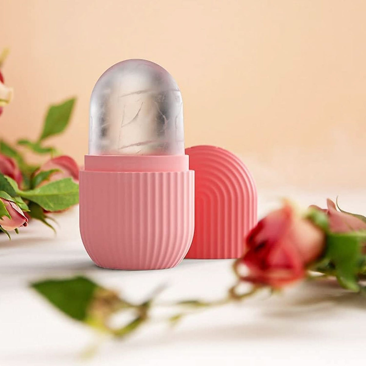 Beauty Ice Roller For Face  Eye Reusable Face Rollers Facial Roller Box HP DD