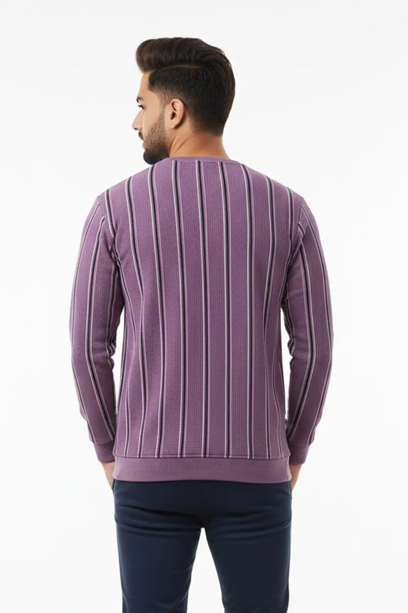 Men's Cotton Blend Round Neck Casual Sweatshirts