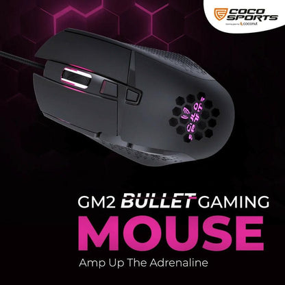 Cocount GM2 Bullet Wired Gaming Mouse - HalfPe