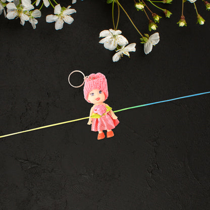 Multifunction Doll  For Kids  Cute Soft Toy  With Keychain Use  Decorative Fancy  Cum Keyring For Boys  Girls