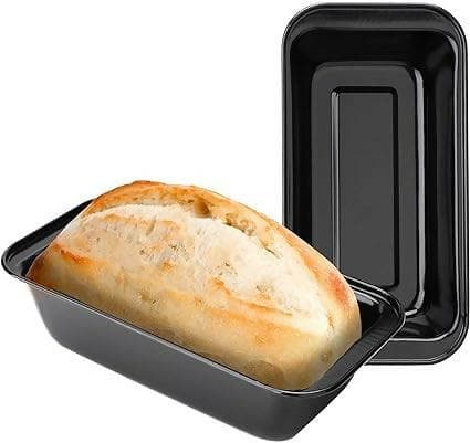 Non-Stick Carbon Steel Baking Bread Pan Rectangular Cake Bake Mold Deep Bakeware Tray for Professional Home Bread Loaf Pan` - HalfPe