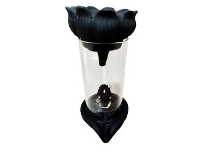 Divine Lord Shiva Black Idol with Golden Accents – Spiritual Home Decor & Pooja Item