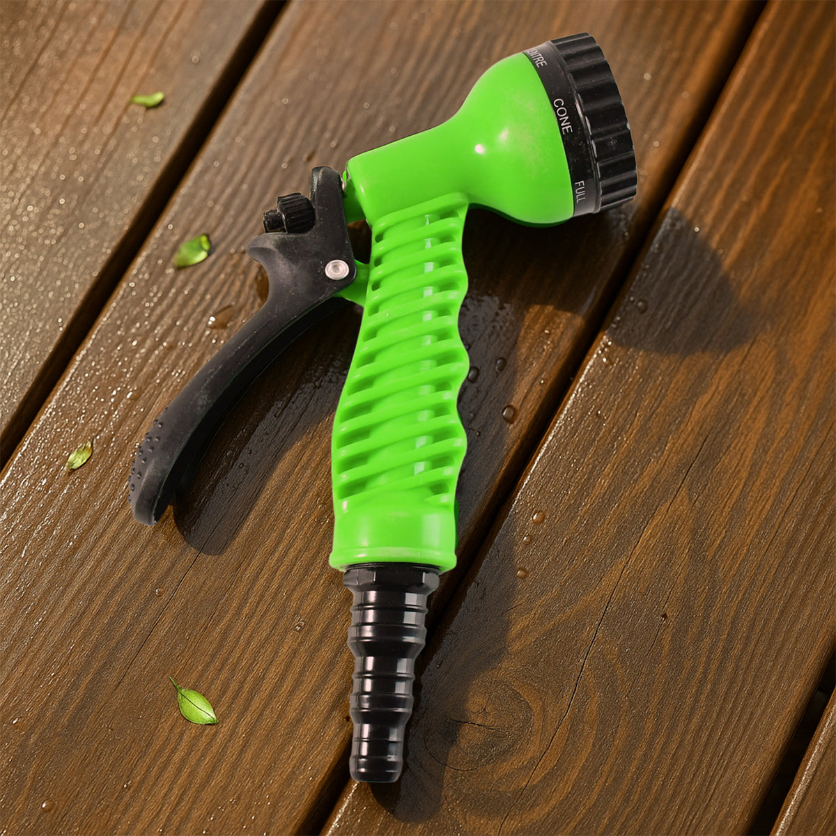 Multi-pattern Garden Hose Spray Nozzle Handheld Trigger Sprayer with Flow Control, Adjustable Jet/Mist Modes & Ergonomic Grip for Watering (1 Pc)