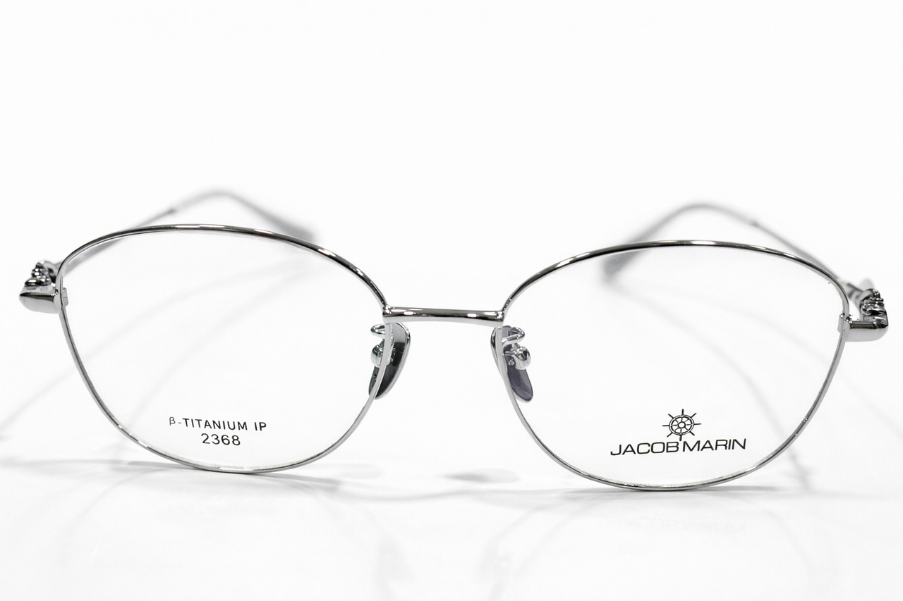 Fancy Full Rim Cat-Eye Frame For Men & Women 142mm