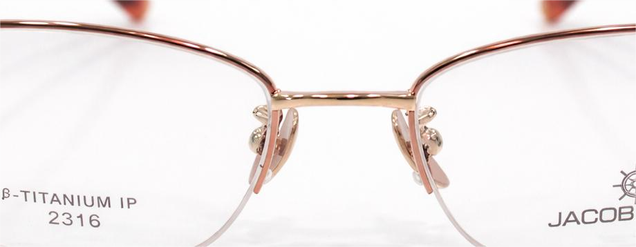 Fancy Half Rim Oval Frame For Women 140mm