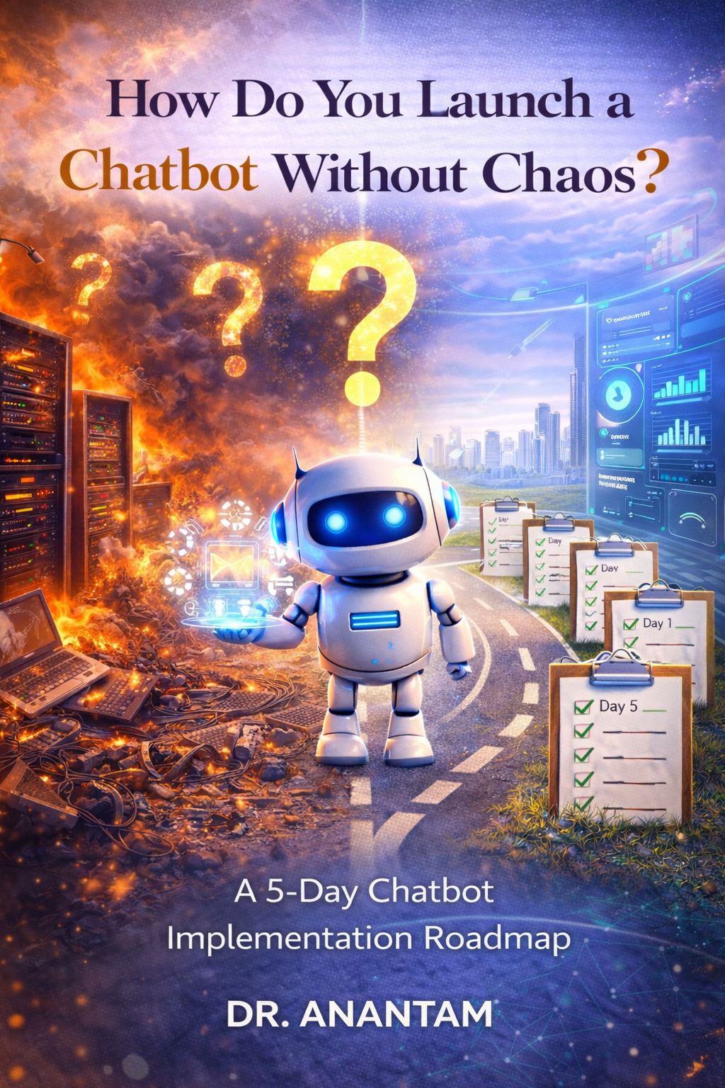 How Do You Launch a Chatbot Without Chaos? : A 5-Day Chatbot Implementation Roadmap (Instant ebooks) EBooks