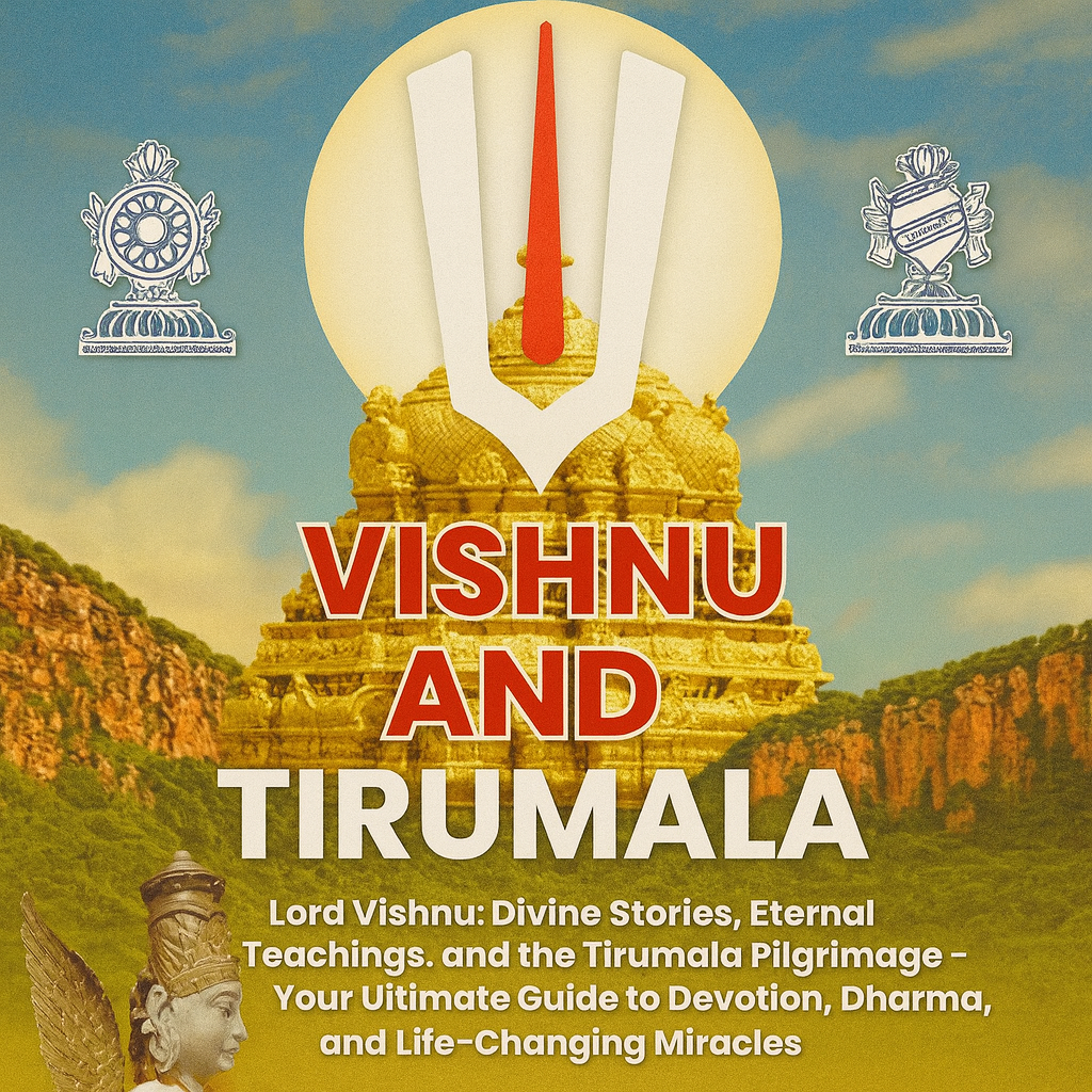 Vishnu and Tirumala: Divine Stories, Eternal Teachings, and the Tirumala Pilgrimage – Your Ultimate Guide to Devotion, Dharma, and Life-Changing Miracles (Instant eBook) HP - AZ