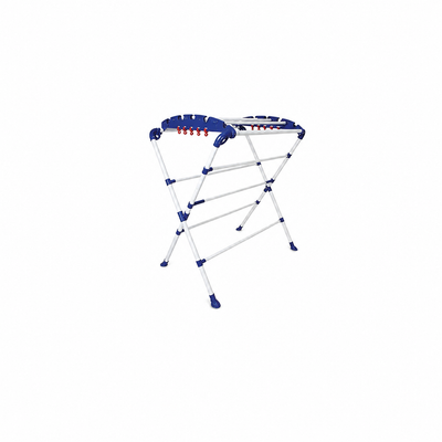 Foldable Cloth Drying Stand – Mini, Blue