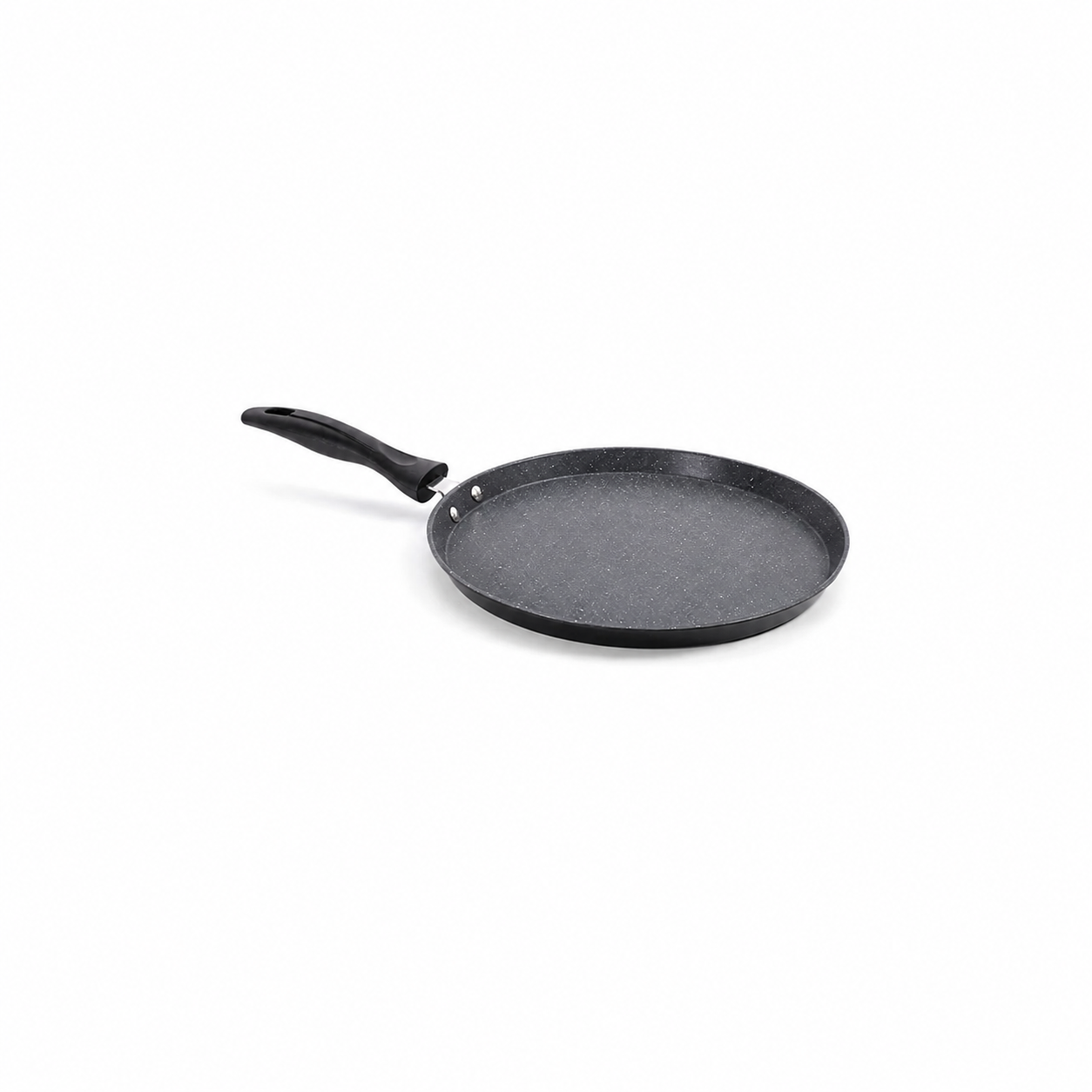 Wonderchef Duralite Die-cast 28 cm Dosa Tawa, 5 Layer Healthy Duramax Non-Stick Coating | Soft Touch Handle  Pure Grade Aluminium  PFOA Free