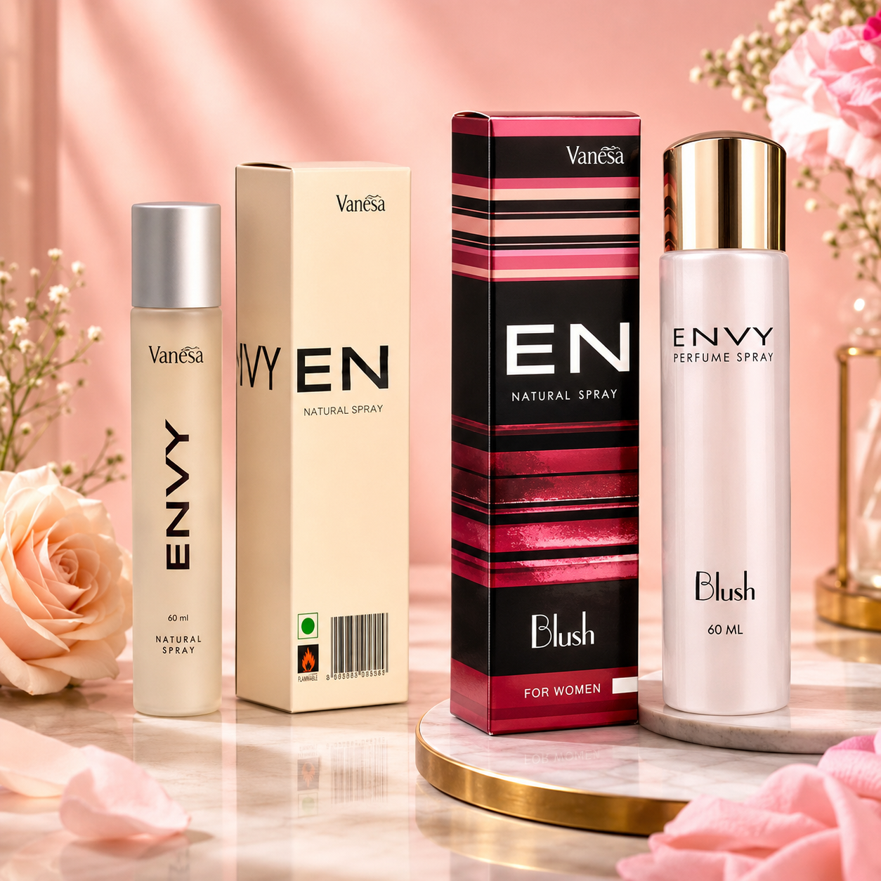 Envy Perfumes 60ml Combo (Women & Blush)