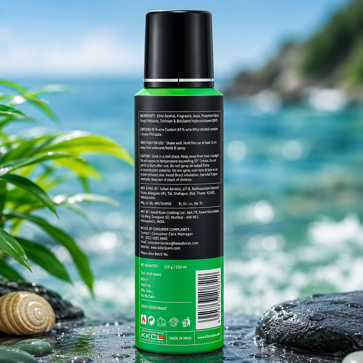 Killer Marine Liquid Deodorant - 150ml