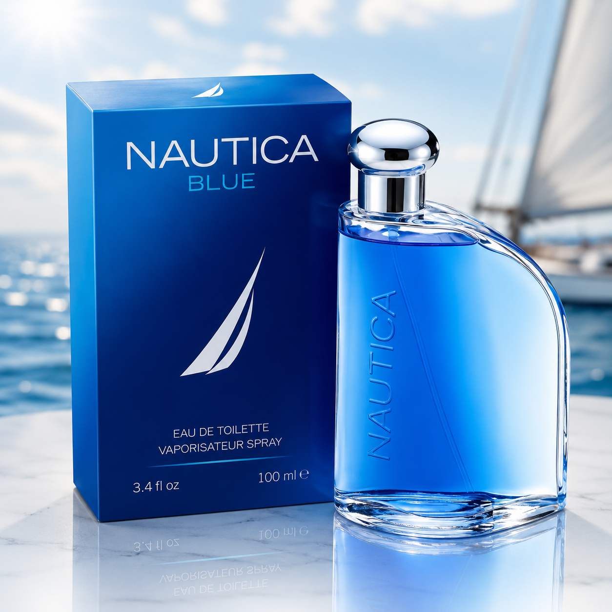 Nautica Blue Eau De Toilette, 100 ml