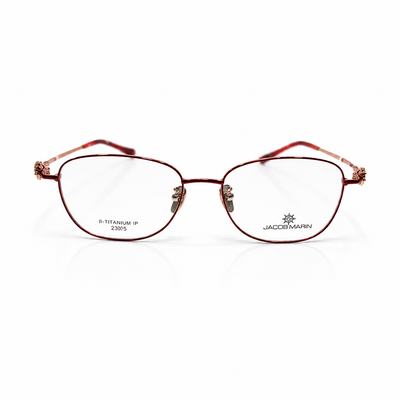 Fancy Full Rim Cat-Eye Frame For Men & Women 142mm