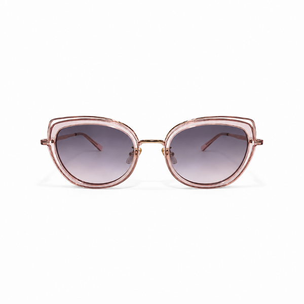 Fancy Mirrored Cat-Eye Sunglasses 49mm For Men & Women (Unisex)
