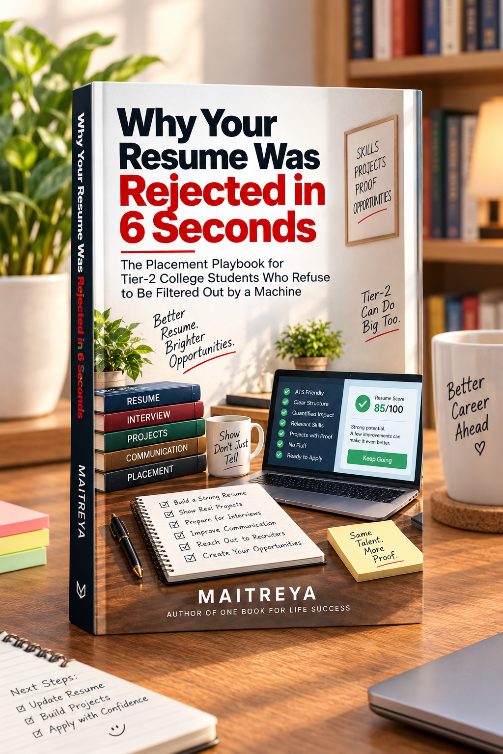 Why Your Resume Was Rejected in 6 Seconds: The Placement Playbook for Tier-2 College Students Who Refuse to Be Filtered Out by a Machine ((Instant eBook)