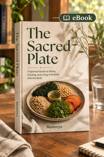 The Sacred Plate: A Spiritual Guide to Eating, Drinking, and Living in Rhythm with the Body (Instant eBook)