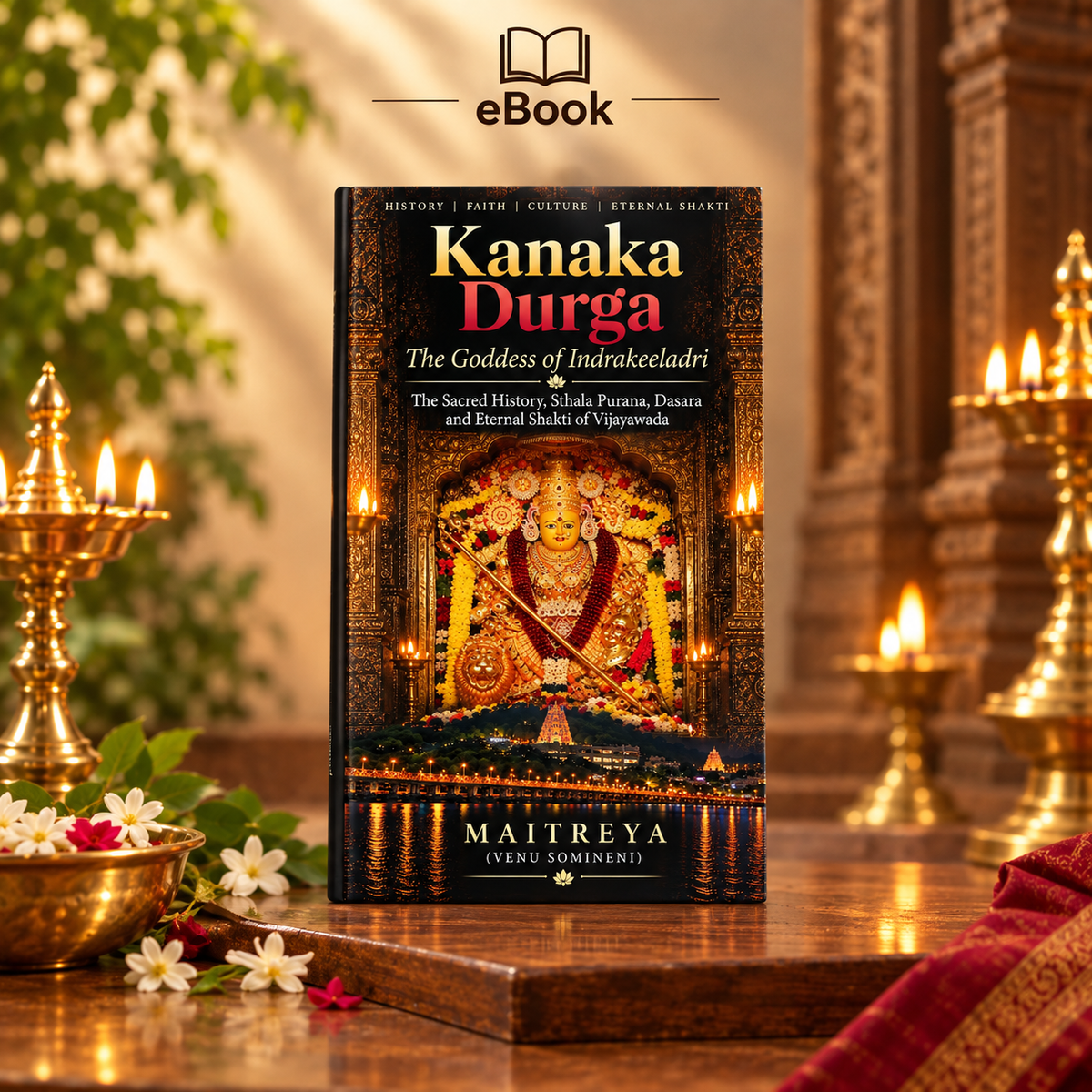 Kanaka Durga: The Sacred History, Sthala Purana, Dasara and Eternal Shakti of Vijayawada (Instant ebook)
