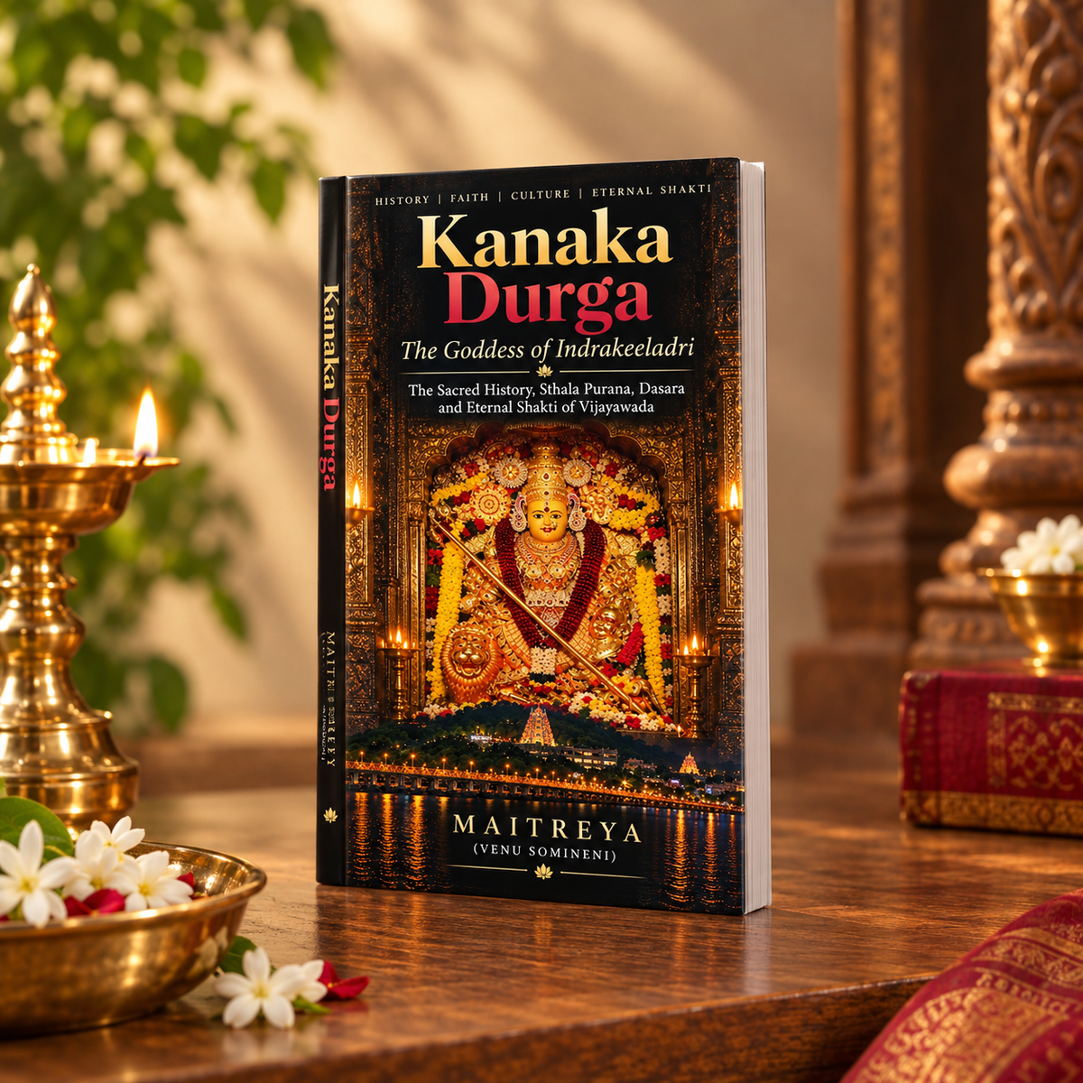Kanaka Durga: The Sacred History, Sthala Purana, Dasara and Eternal Shakti of Vijayawada (Instant ebook)