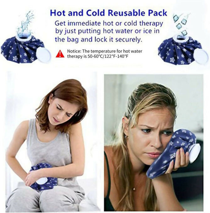 Ice Bag Pain Relief 9 Inch Reusable Cold Therapy Ice Pack