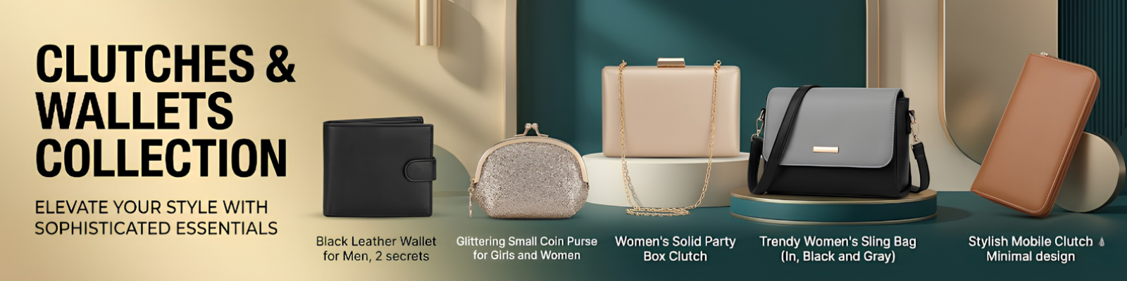 Clutches & Wallets