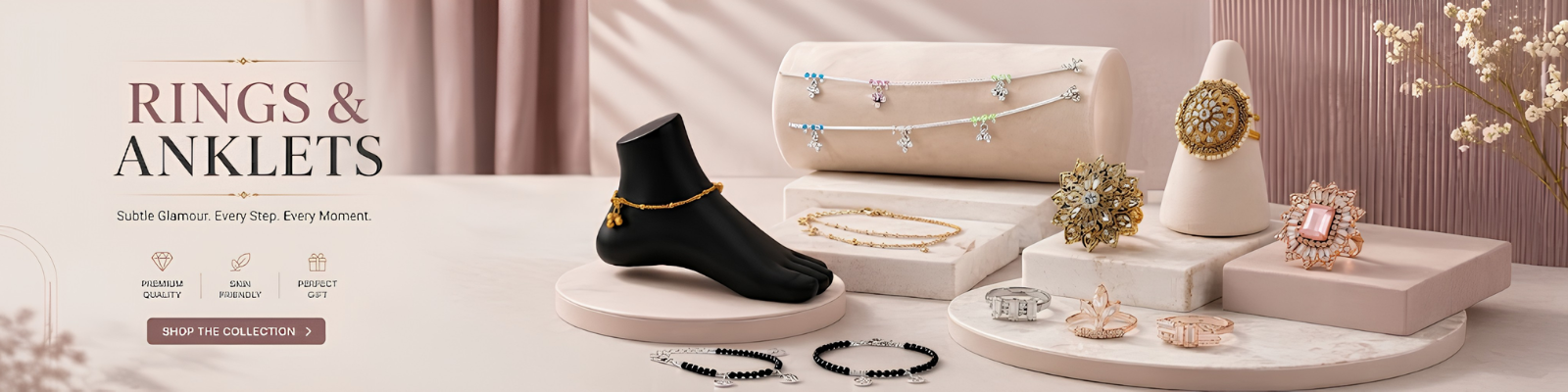 rings and anklets