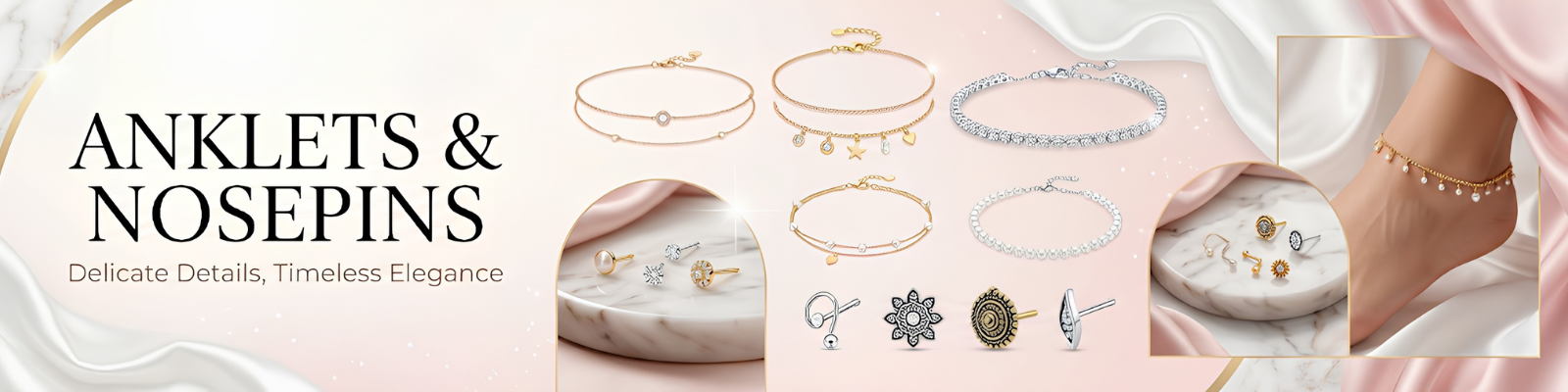 Anklets and Nosepins