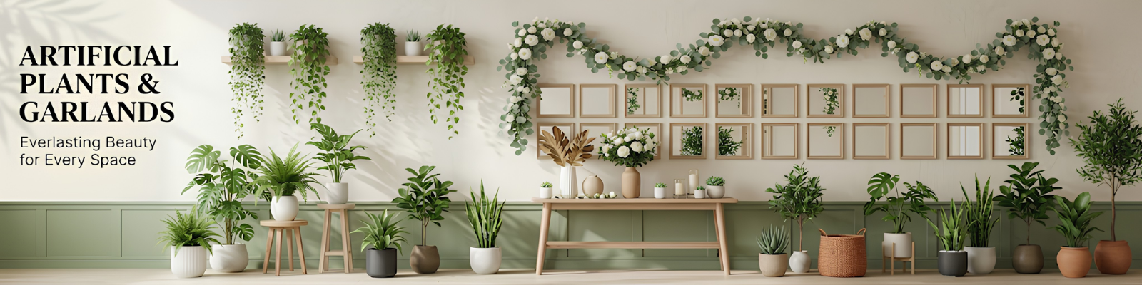 Artificial Plants & Garlands