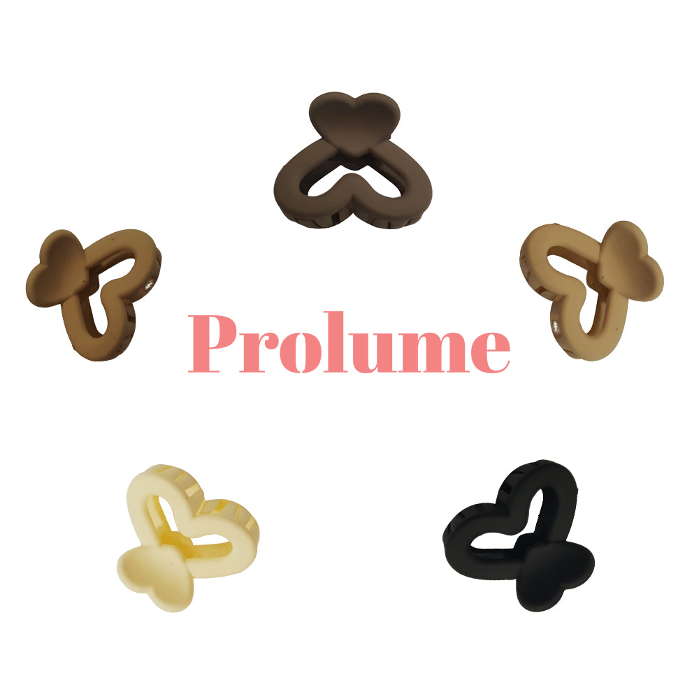 Prolume Heart Shape Hair Clutchers Clips For Hair Accessories For Women Girl Hair Clutchers Stylish & Durable