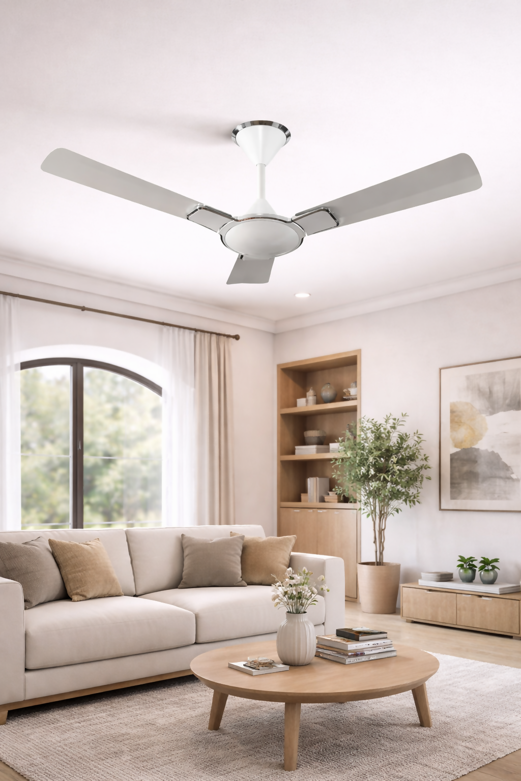 Casa Indian Chandi Celling Fan, 3 Blade, 600mm, 900mm, 1200mm, 390 RPM CASA Home Appliances