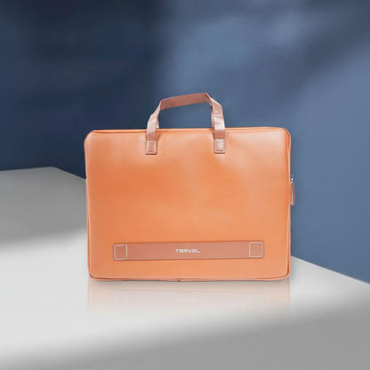 Premium Laptop Bag/Sleeve for Men - Brown SUPER