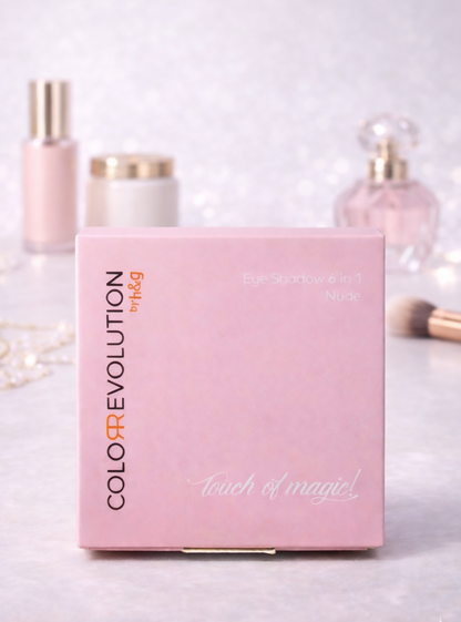Color Revolution eyeshadow 6 in 1 nude - touch of magic
