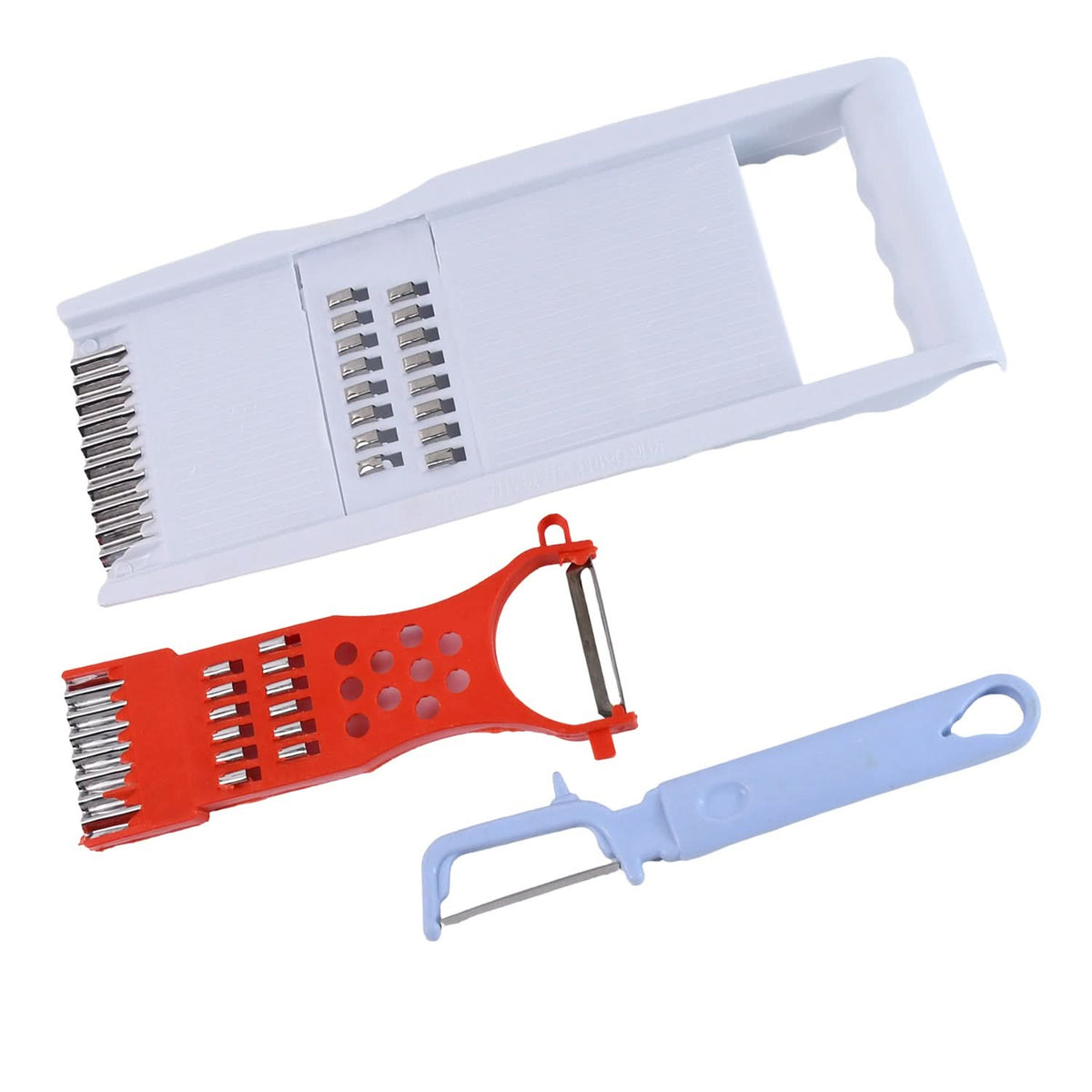 3 In 1 Kitchen Set Grater Base Slicing Attachment And Peeler (3 Pcs Set) HP DD