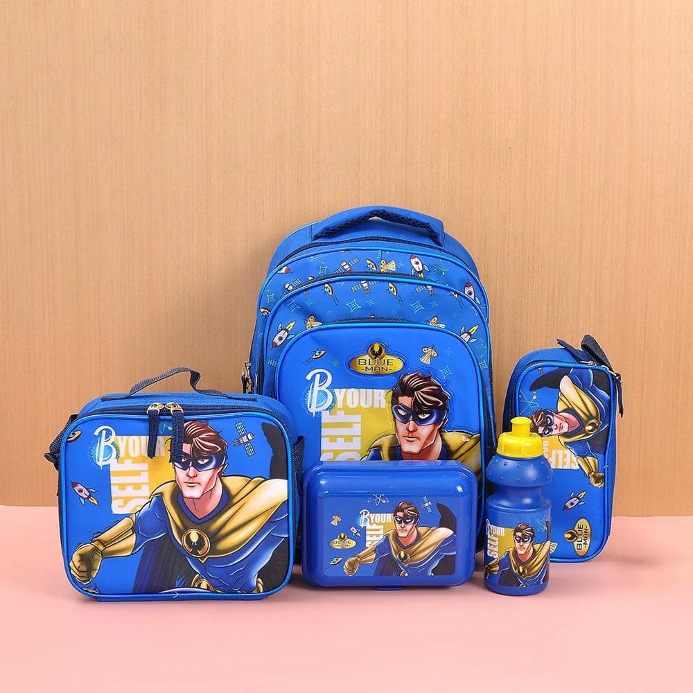 5 in 1 School Bag Pack For Kids combo pack - HalfPe