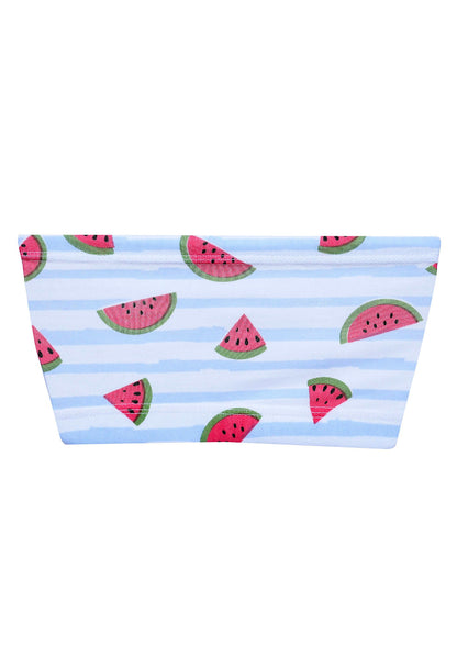 D'chica Essentials Assorted Double-Layer Cotton Tube Bra | Non-Padded Strapless Bra | Watermelon Print Bra Dchica Fashion Lifestyle