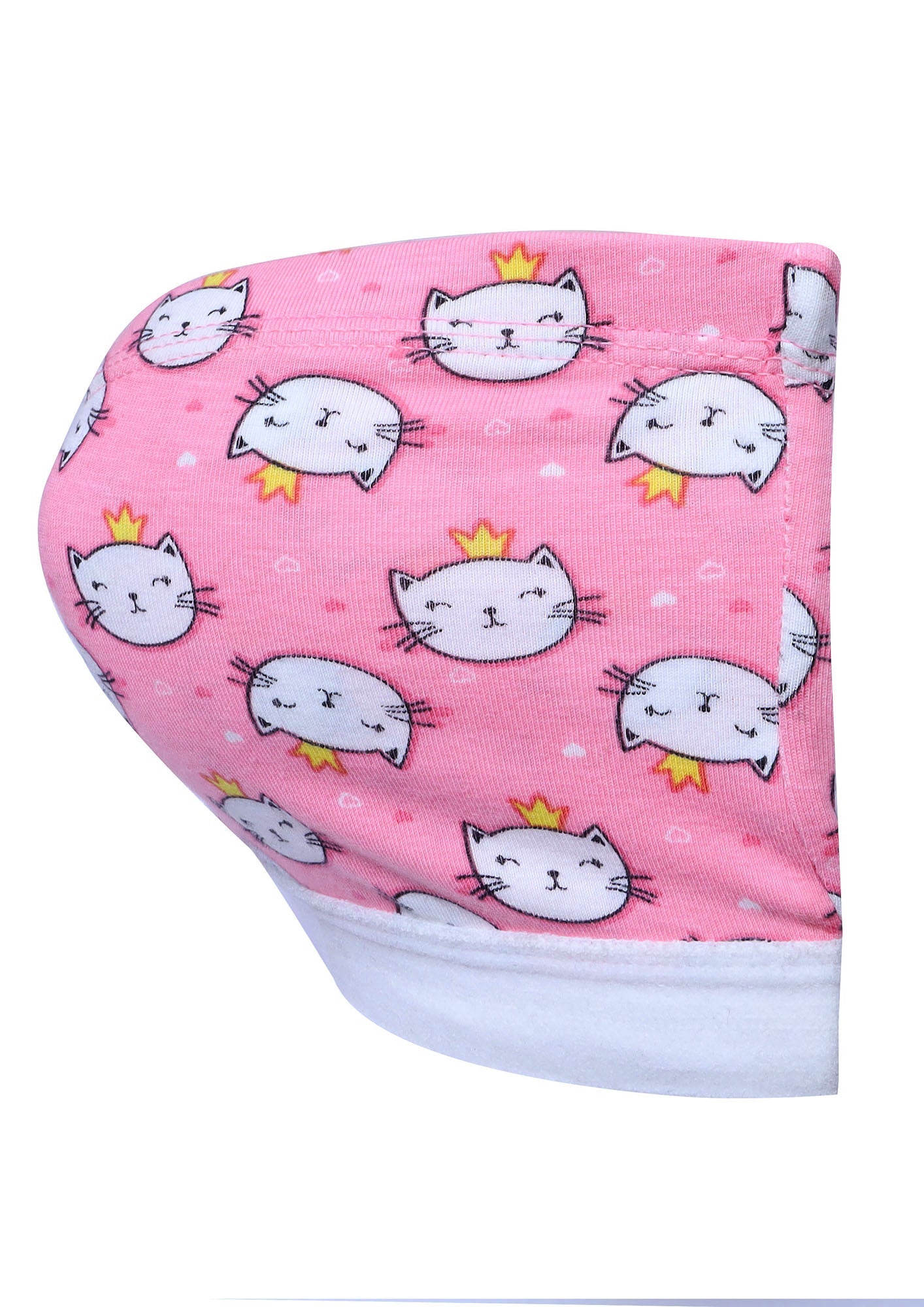 D'chica Essentials Assorted Pink Cat Print Tube Bra with Outer Elastic – Comfort Meets Cute|Color Pink|! Dchica Fashion Lifestyle