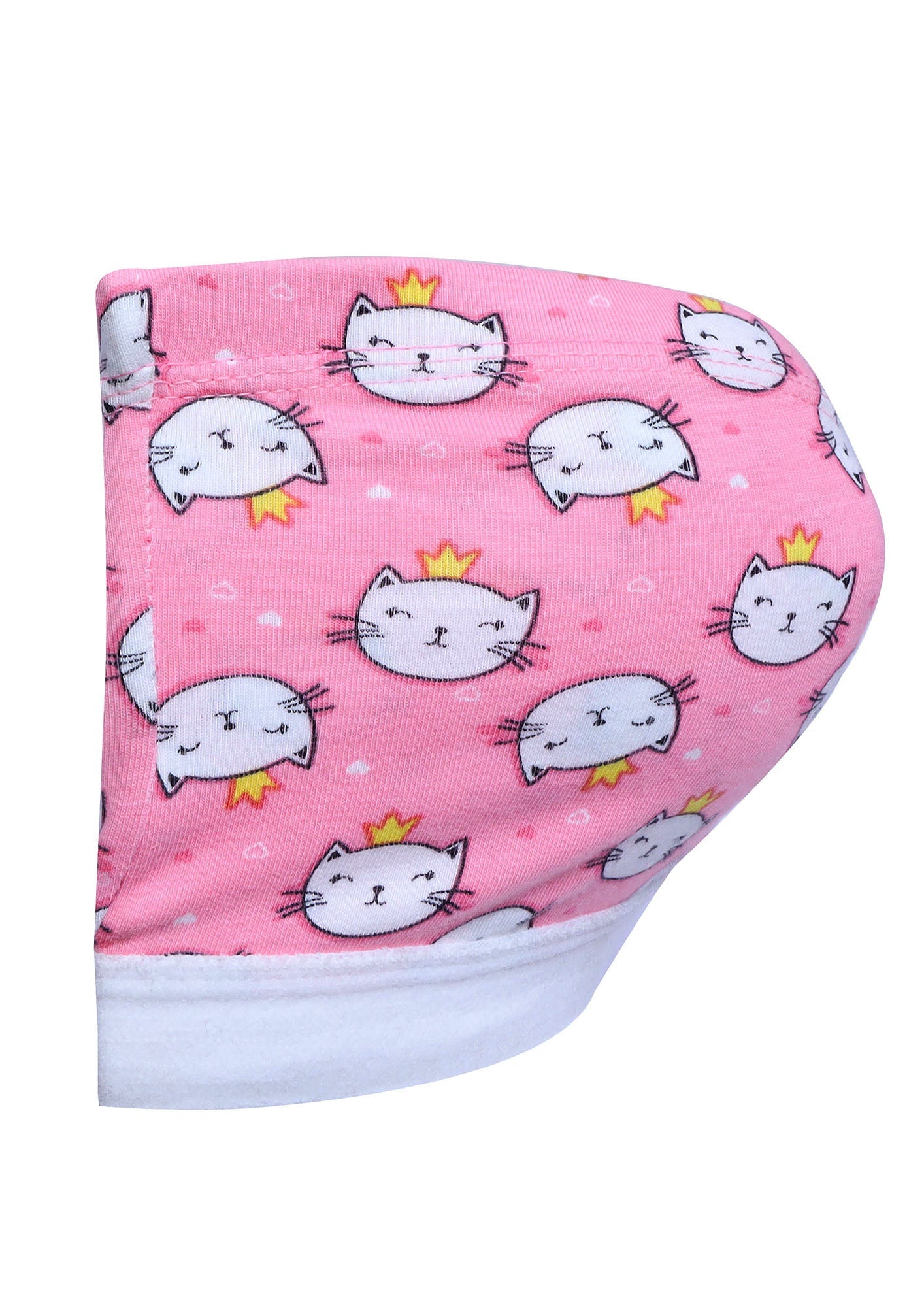 D'chica Essentials Assorted Pink Cat Print Tube Bra with Outer Elastic – Comfort Meets Cute|Color Pink|! Dchica Fashion Lifestyle