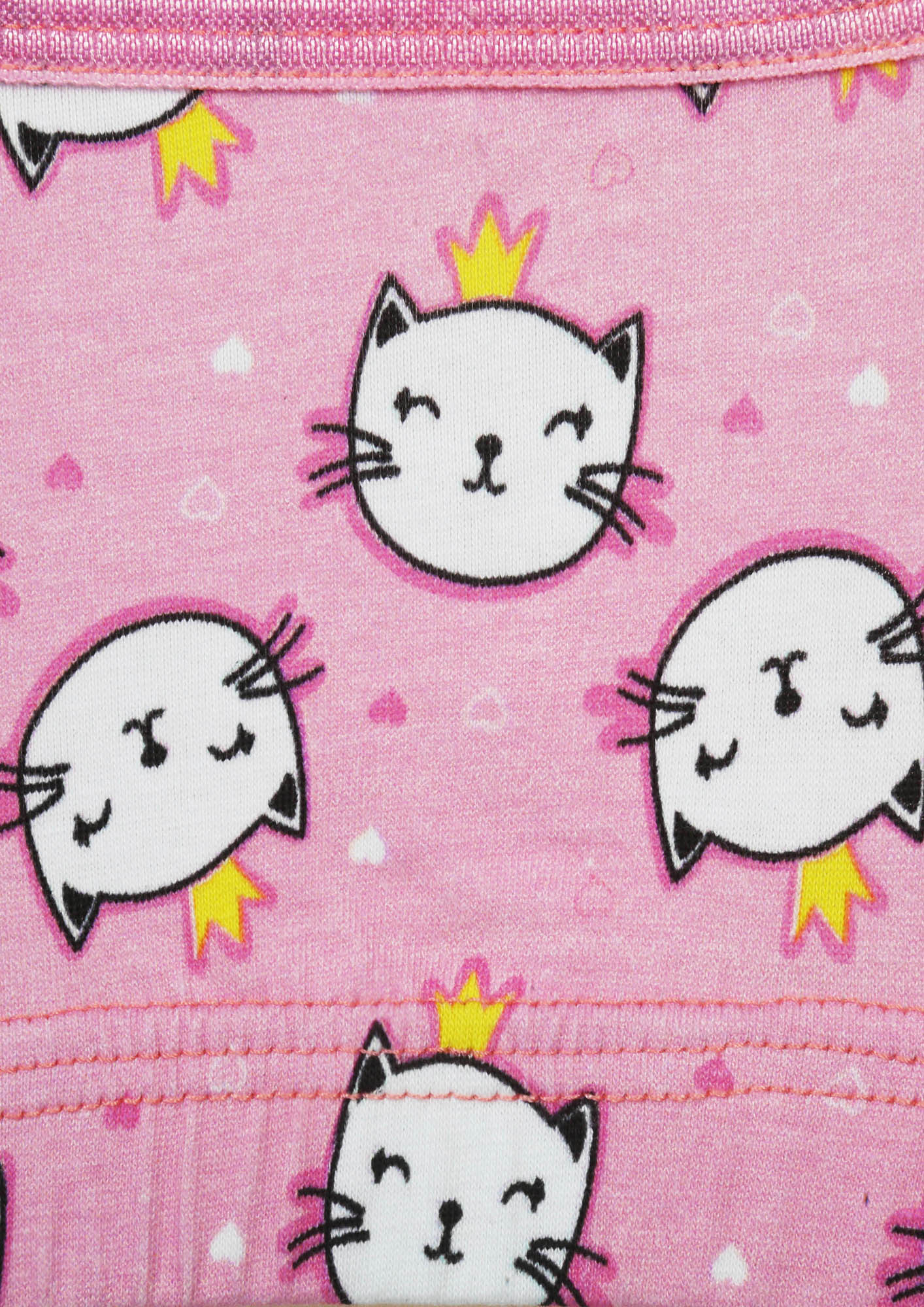 D'chica Essentials Assorted Double-Layer Thin Strap Cotton Sports Bra | Non-Padded Beginner Bra | Kitty Print Bra Dchica Fashion Lifestyle