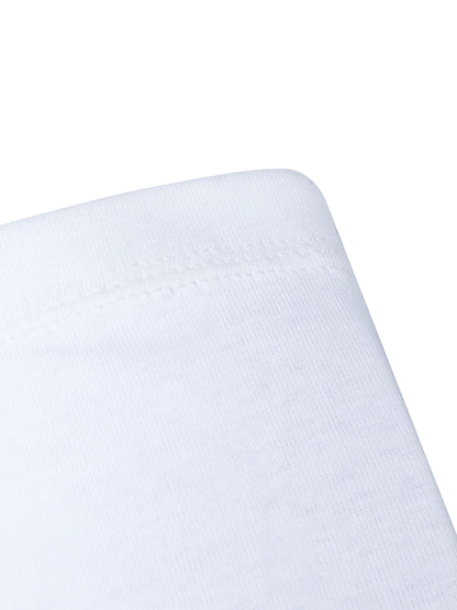 D'chica Essentials Assorted Solid White Lycra Cycling Shorts colour (White) – Sleek, Comfortable, and Versatile! Dchica Fashion Lifestyle