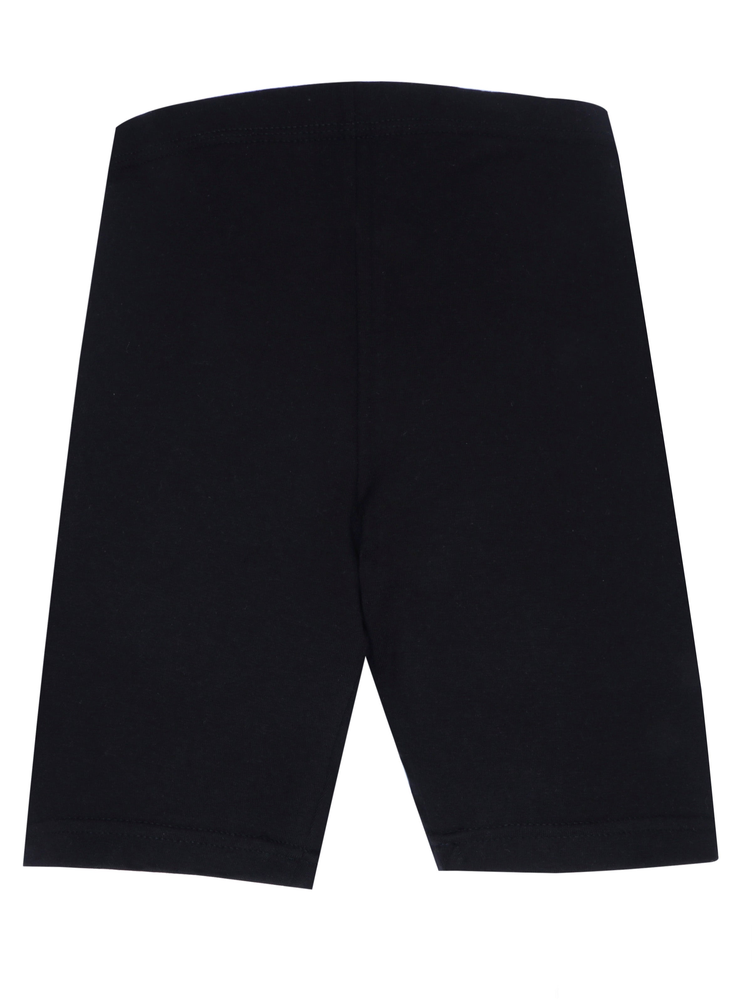 D'chica Essentials Assorted Solid Black Lycra Cycling Shorts – Stylish Comfort for Every Move! | Color (Black) Dchica Fashion Lifestyle