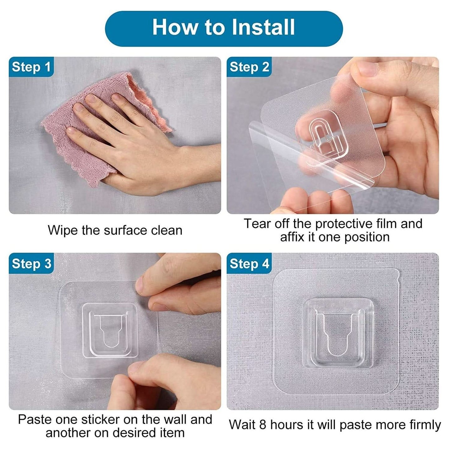 Multipurpose Kitchen Bathroom Shelf Wall Holder Storage Rack Bathroom