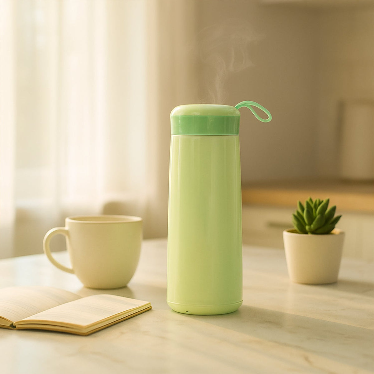 Leak-proof Plastic Vaccum Flask - (1 Pc  400ml) HP DD