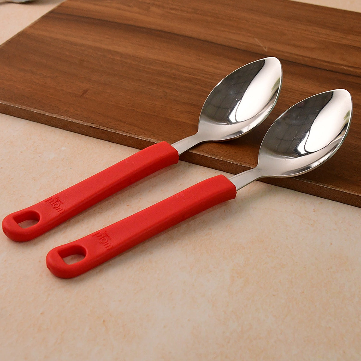 Supermom Premium Stainless Steel Table Spoon (6 Pc  Set) HP DD