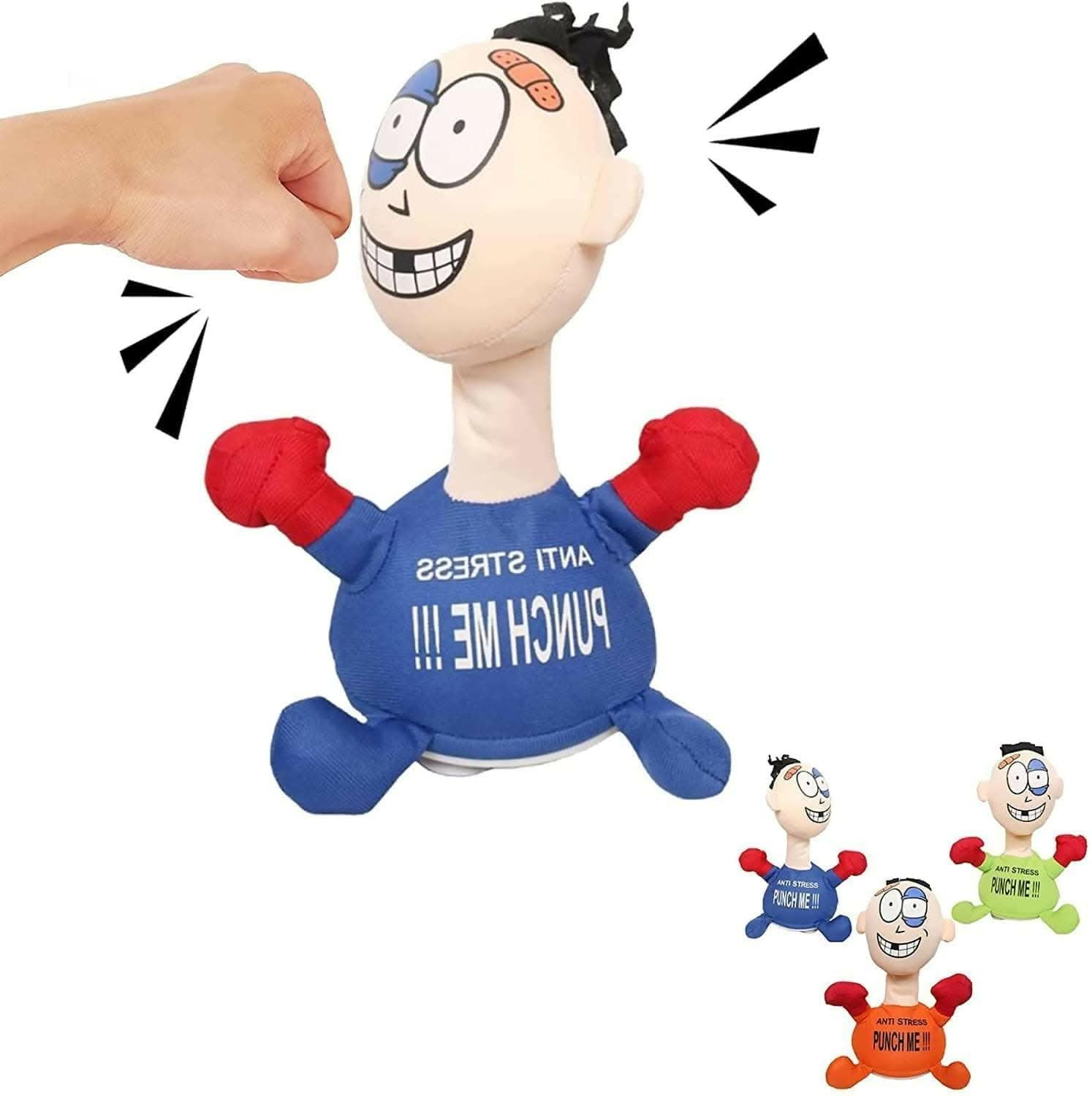 Stress Relief Boxing Joker Desk Toy (1 Piece) - HalfPe