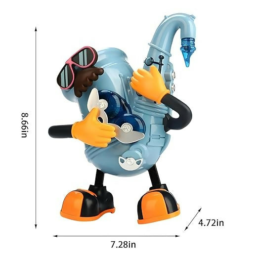 Musical Cartoon Robot: Singing & Dancing Toy for Kids