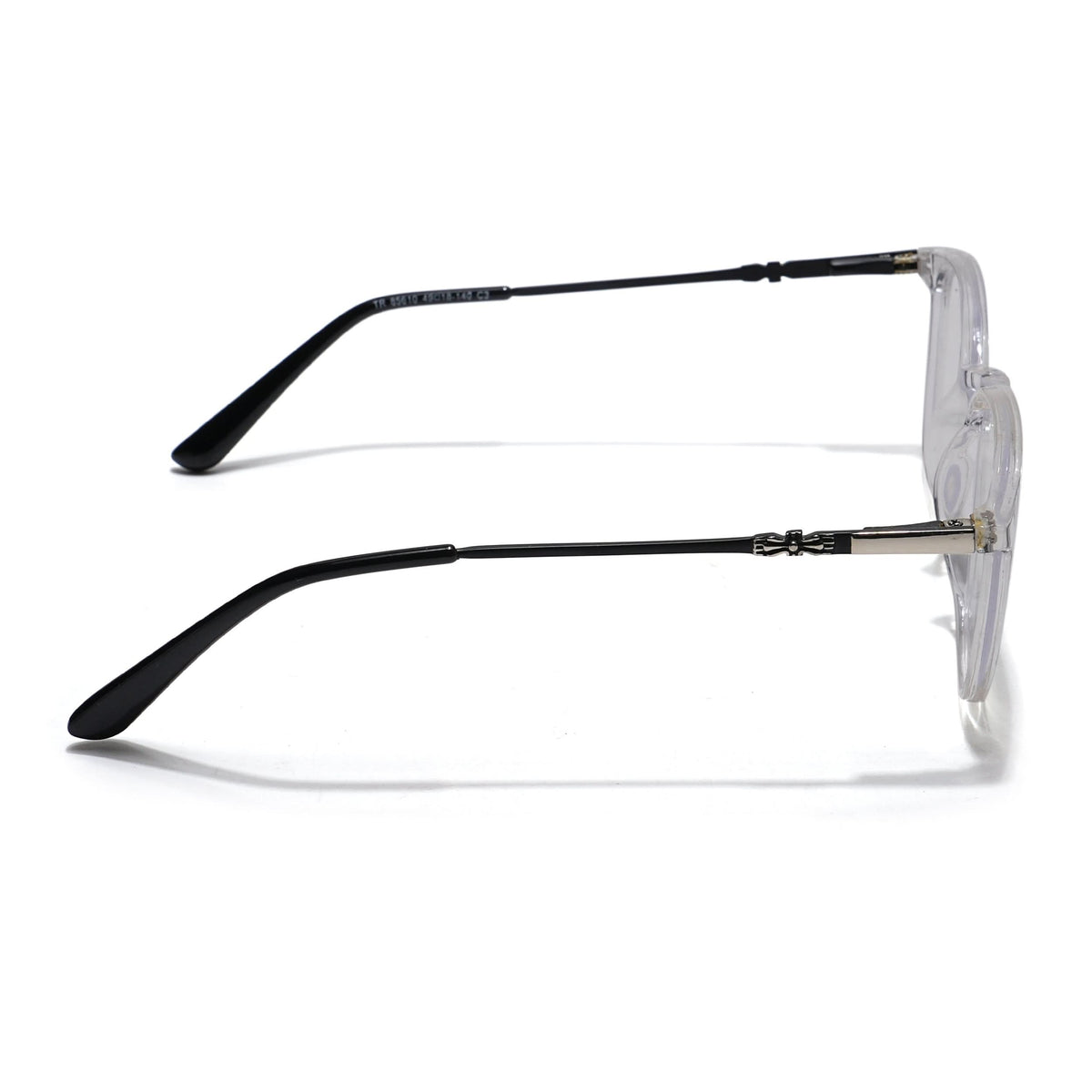 Eyejack Transparent Round Eyeglasses for Men and Women - view 4